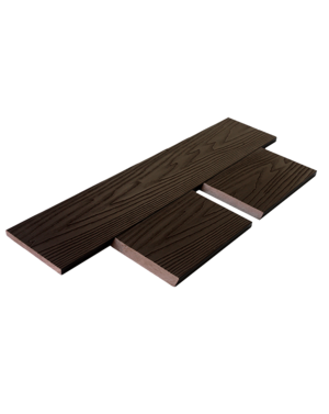 Заборная доска T-DECKS PREMIUM 3D UNIVERSAL CLASSIC венг